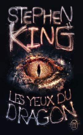 STEPHEN KING UNIVERS - COUVERTURE LIVRE - LES YEUX DU DRAGON